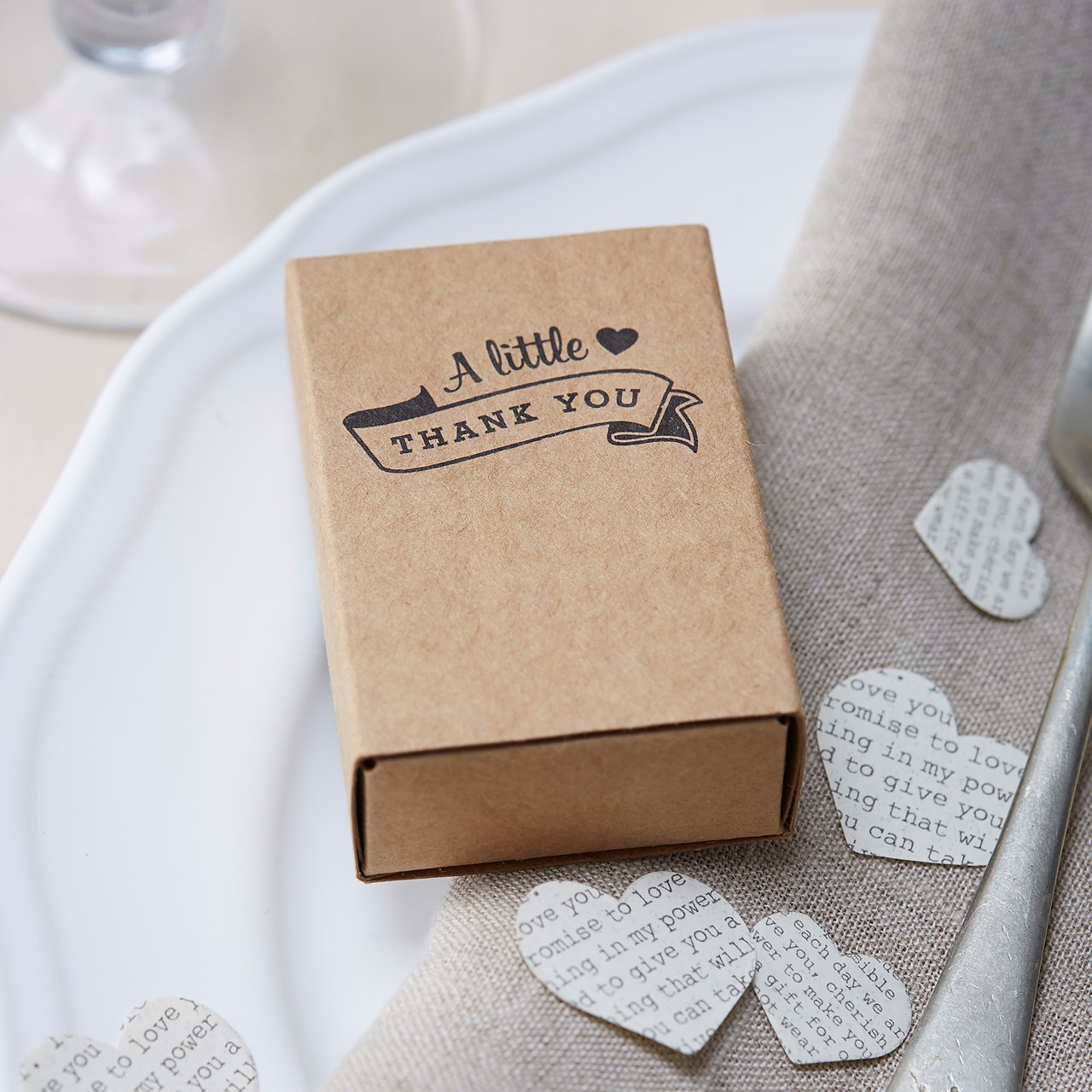 Picture of Kraft Matchbox Favour Box
