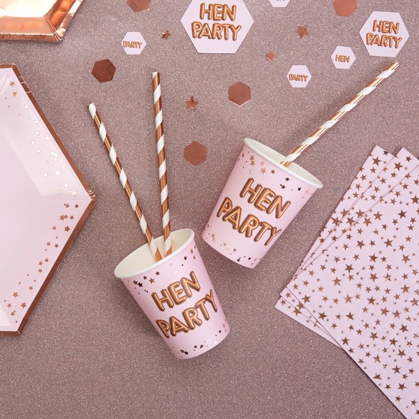 Picture of Paper Cups - HEN PARTY - Glitz & Glamour