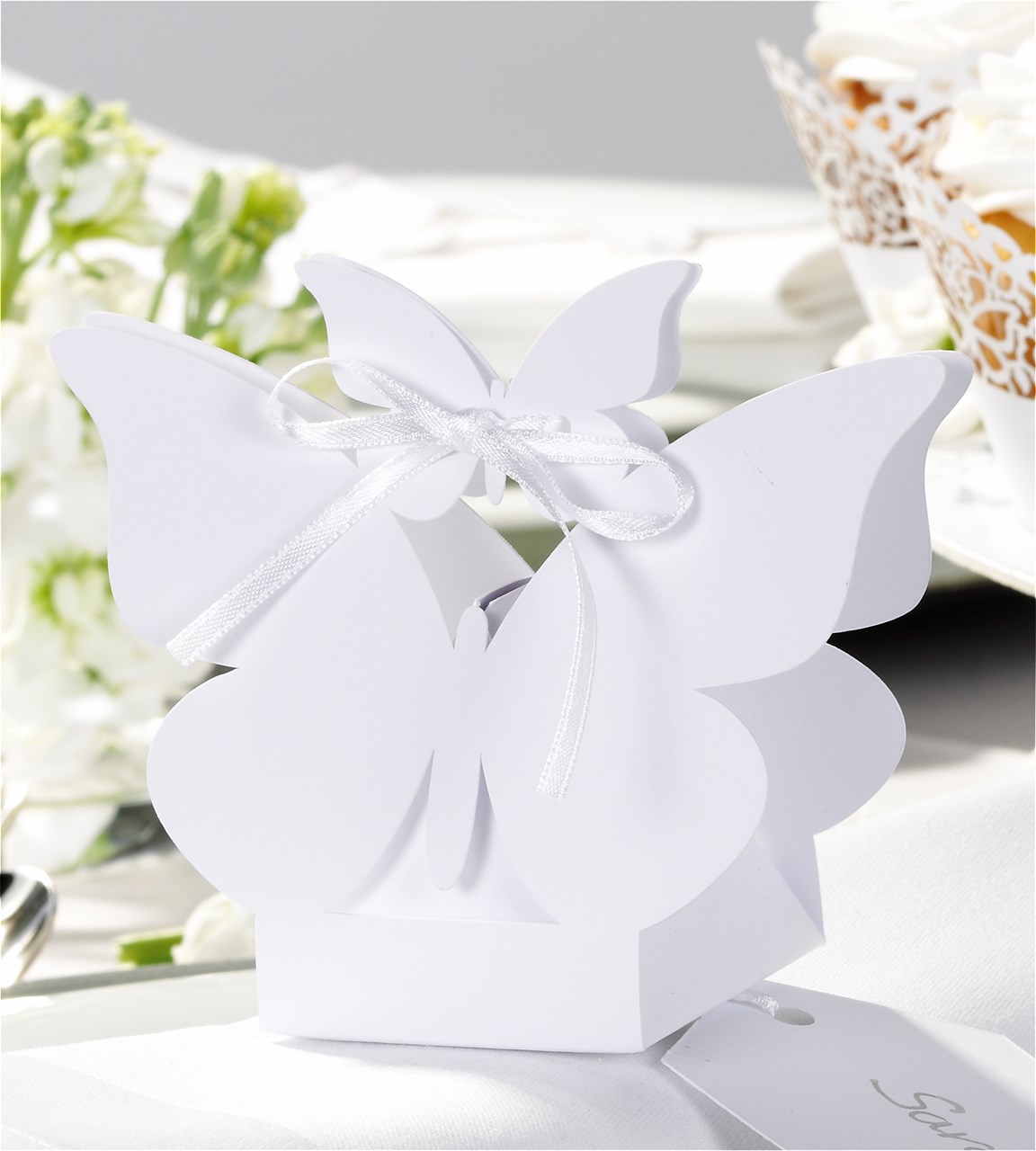 A fabulous butterfly favour box bargain to enhance your celebratory