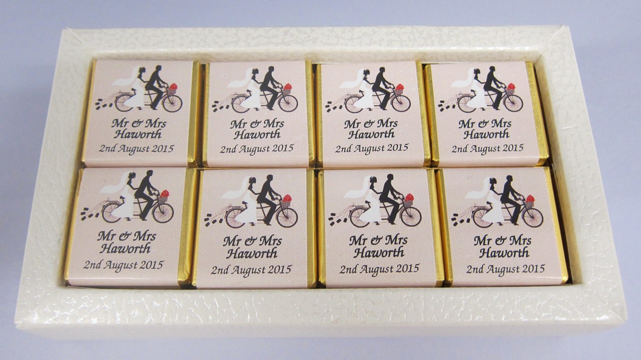 Personalised chocolate giftboxes Personalised Chocolate Gift Boxes | UK Wedding Favours