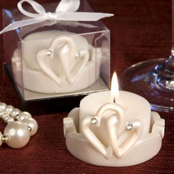 Picture of Love Hearts Candle Favour