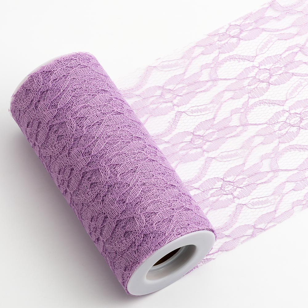 Picture of Vintage Lace on a Roll Lilac 15cm x 10m