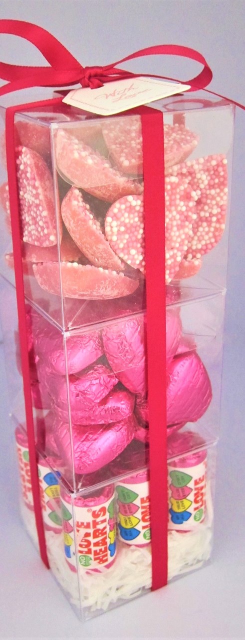 Love Hearts Sweetie Trio Uk Wedding Favours Love Hearts Sweetie Trio Uk Wedding Favours