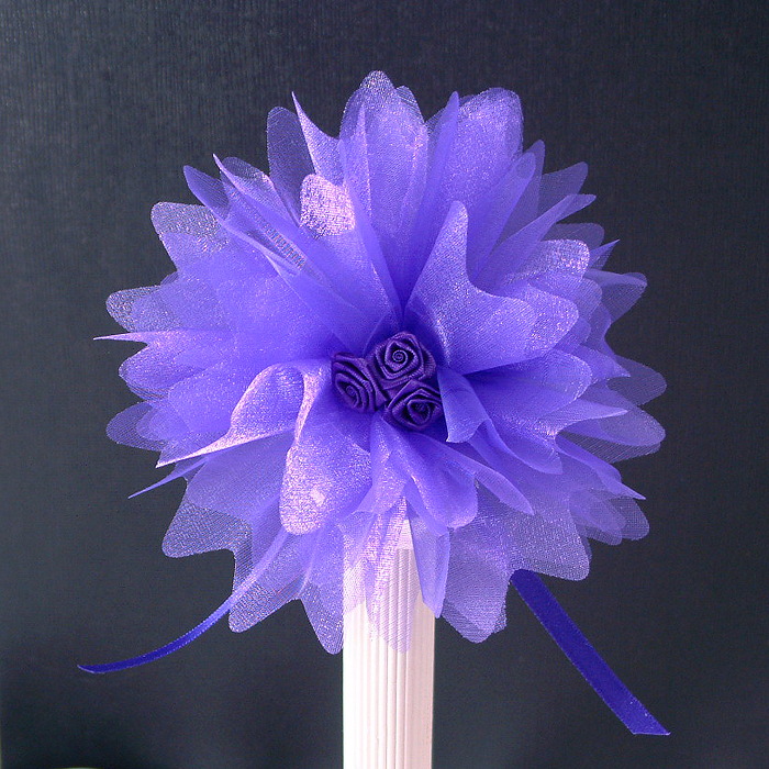 Tulle Dress With Crystal Fringes