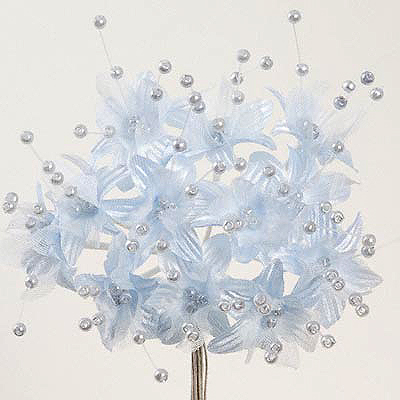 Picture of DIY Babies Breath in Pale Blue
