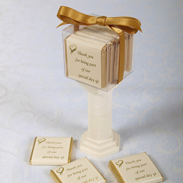 Picture of Exclusive Special Day Chocolates design 1 Ivory Gold