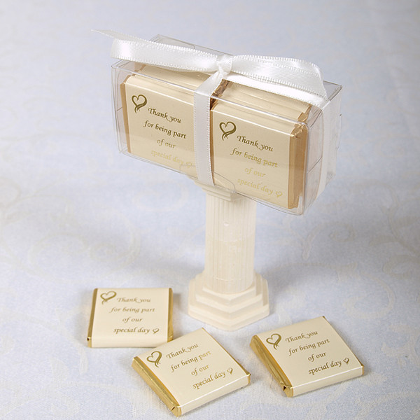 Picture of Exclusive Special Day Chocolates design 2 Ivory Gold