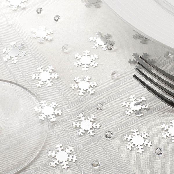 Picture of Shimmering Snowflake - Confetti & Diamonds