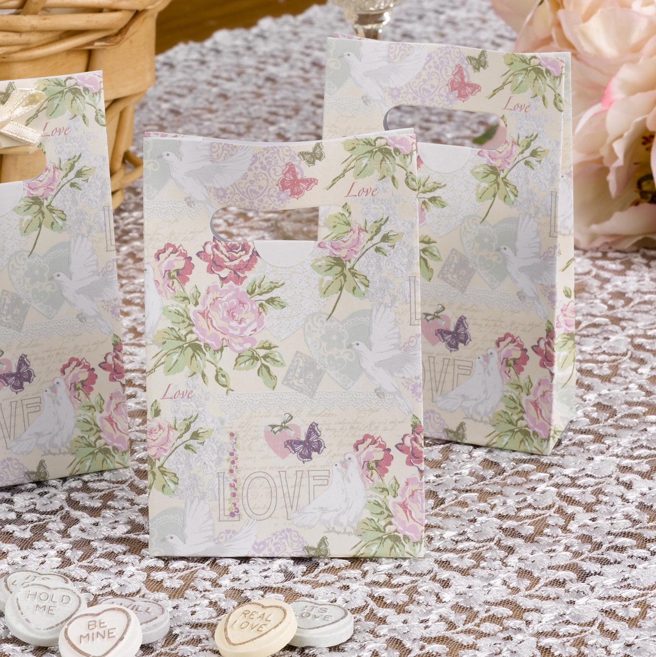 With Love Small Favour Bags Uk Wedding Favours