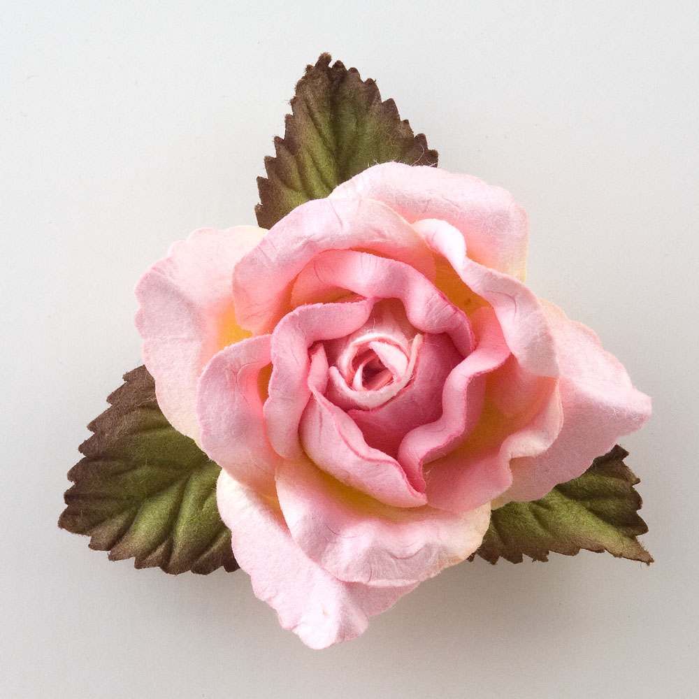 Open Rose Rose purple open artificial bouquet larger bushes